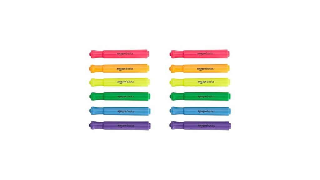 amazon basics chisel highlighters