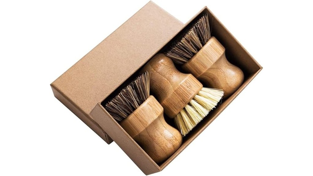 bamboo fiber pan brush