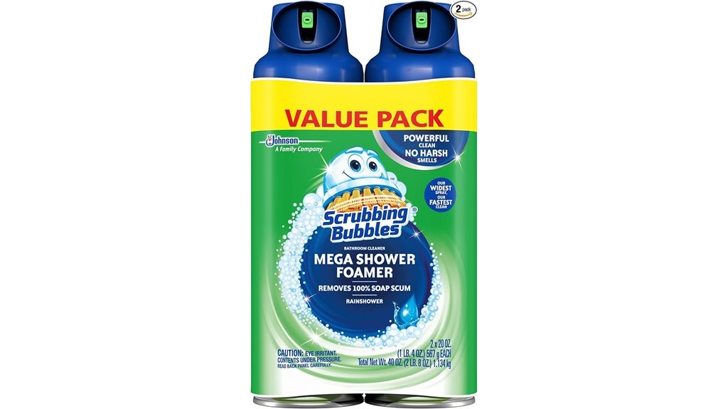bathroom cleaner foam pack