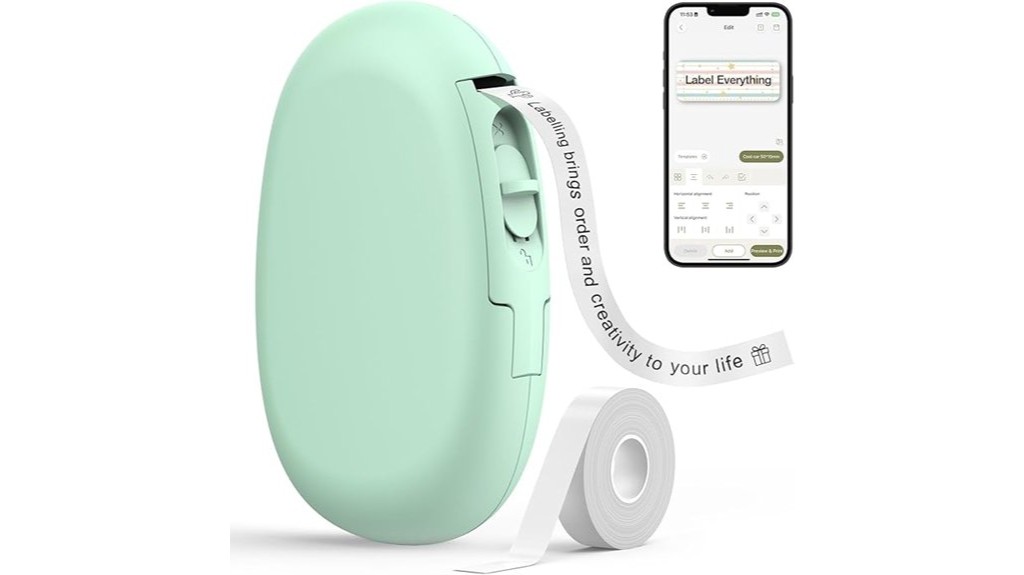 bluetooth compatible label maker