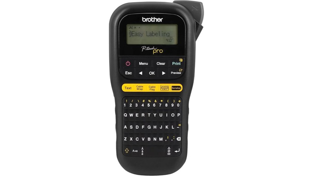 brother p touch pro label