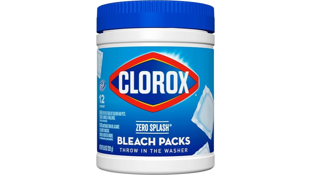 clorox bleach laundry packs