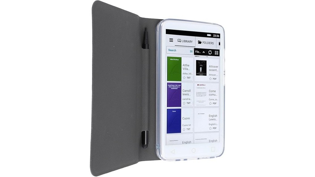 color touchscreen ereader