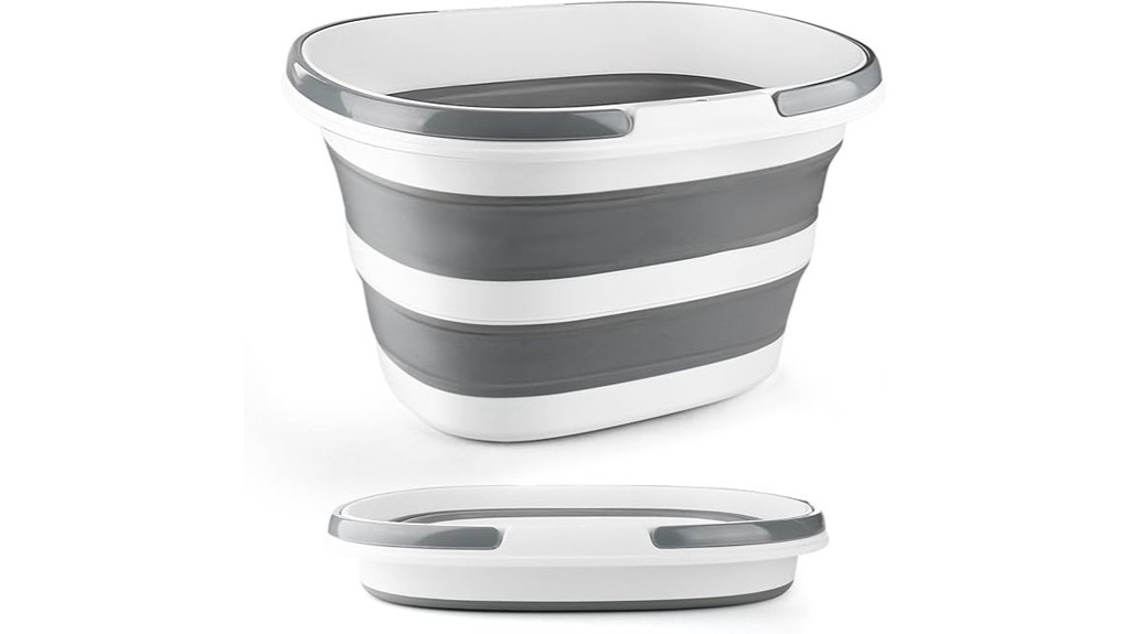compact silicone mop bucket