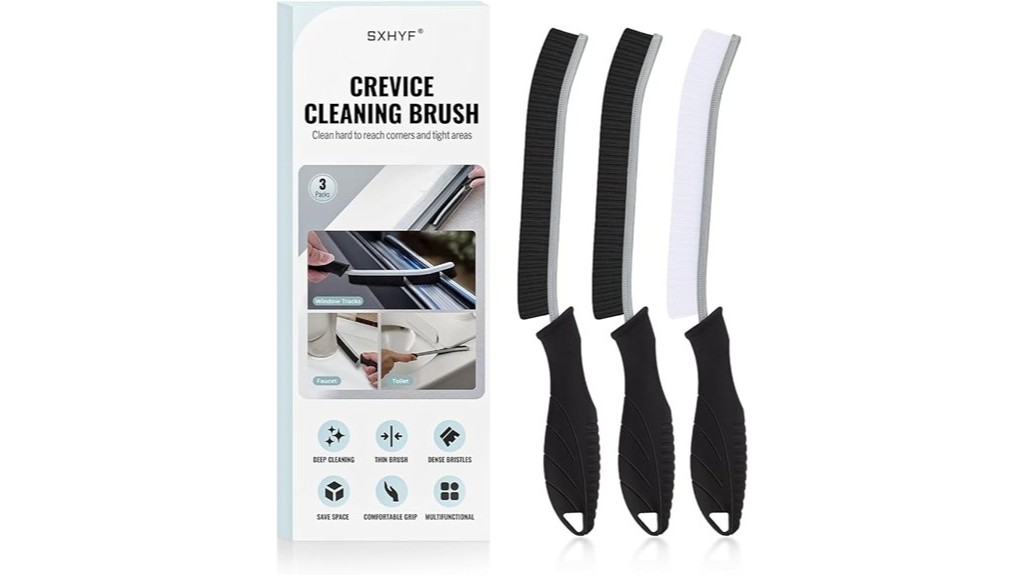 crevice cleaning brush tool