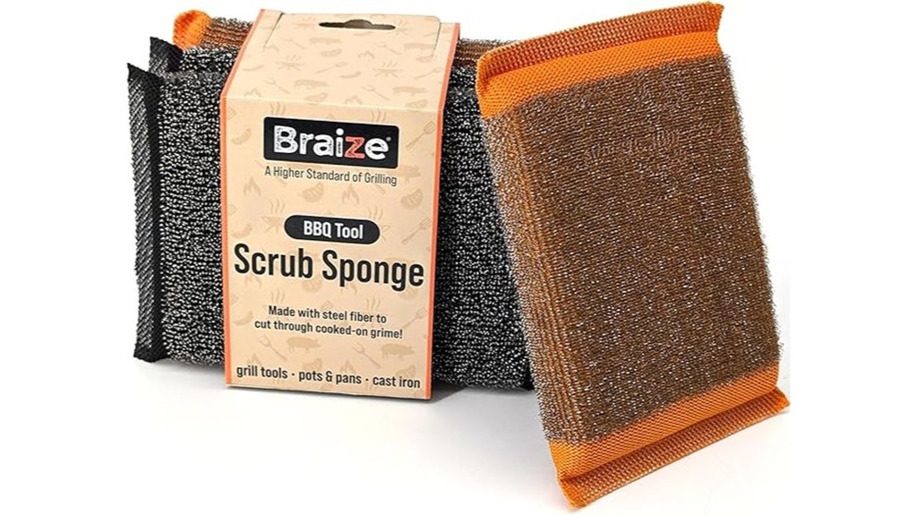 durable steel wool scrubbers