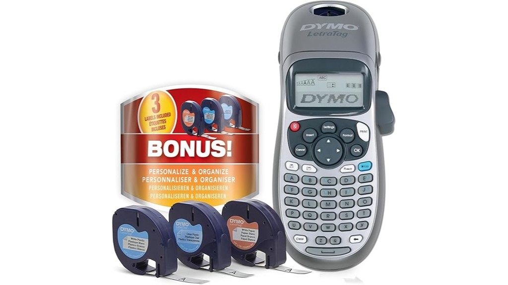 dymo label maker handheld