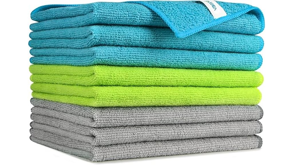 eight pack microfiber cloths