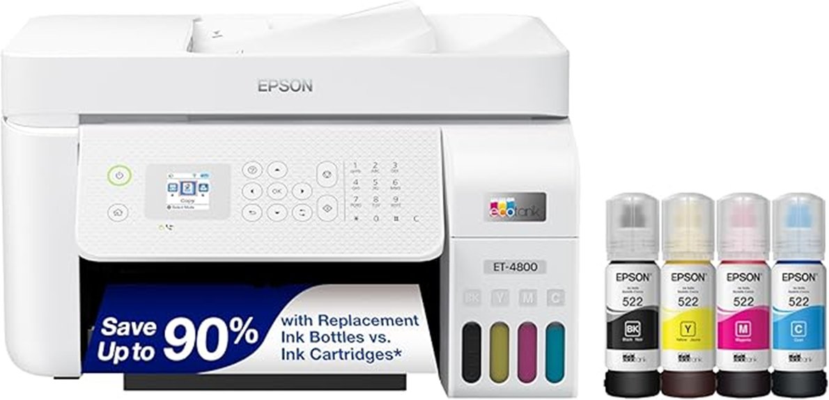 epson wireless supertank printer