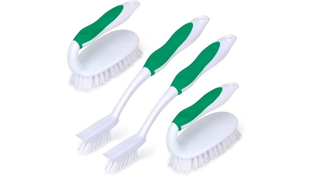four piece scrubbing set