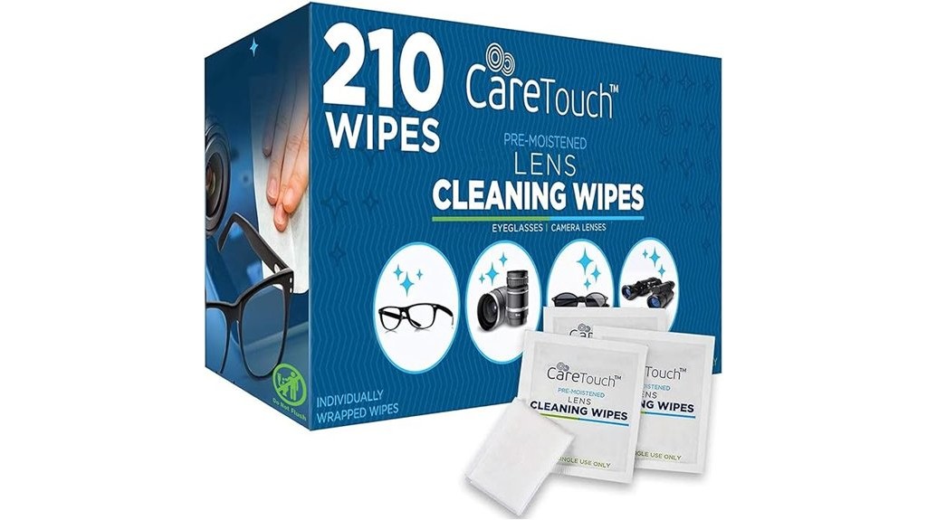 lens cleaning wipes