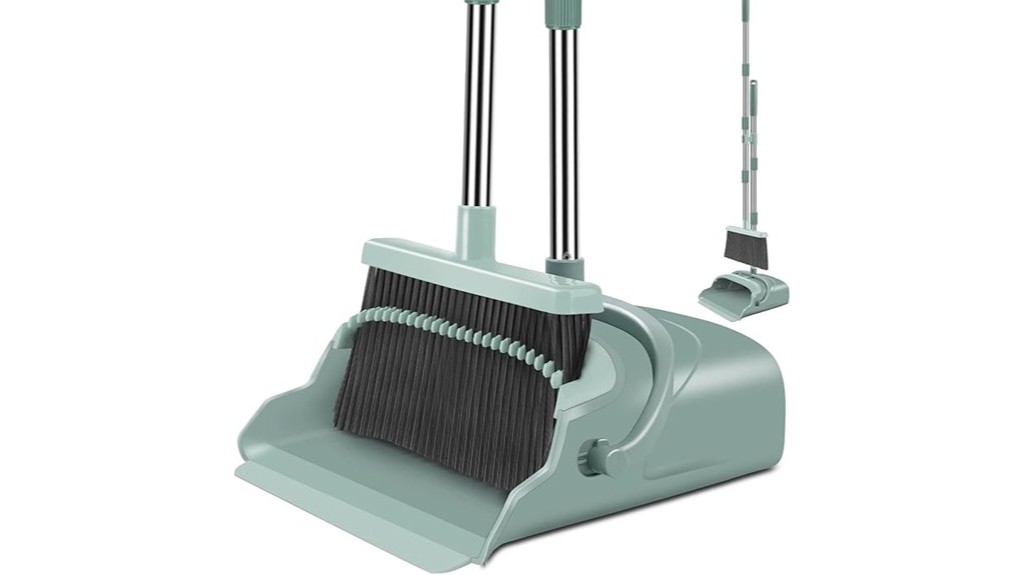 long handle broom and dustpan