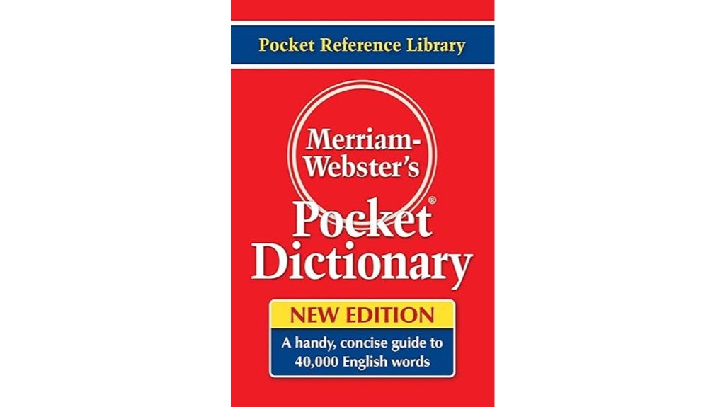 merriam webster pocket dictionary