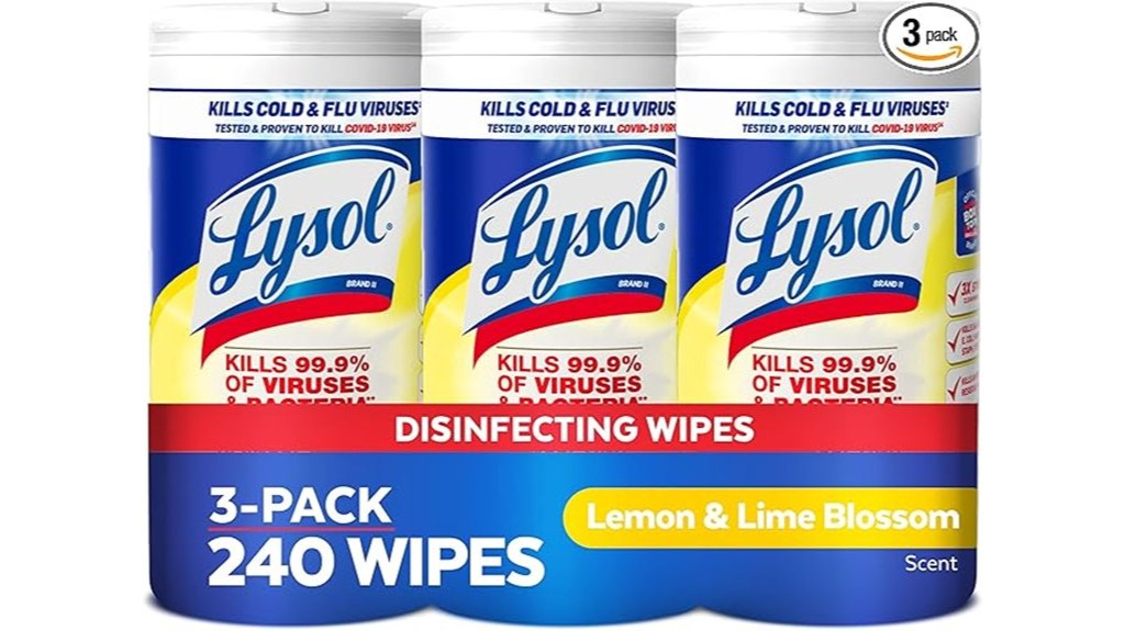 multi surface wipes pack