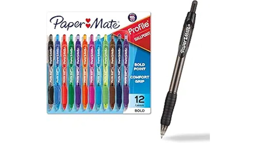paper mate retractable bold