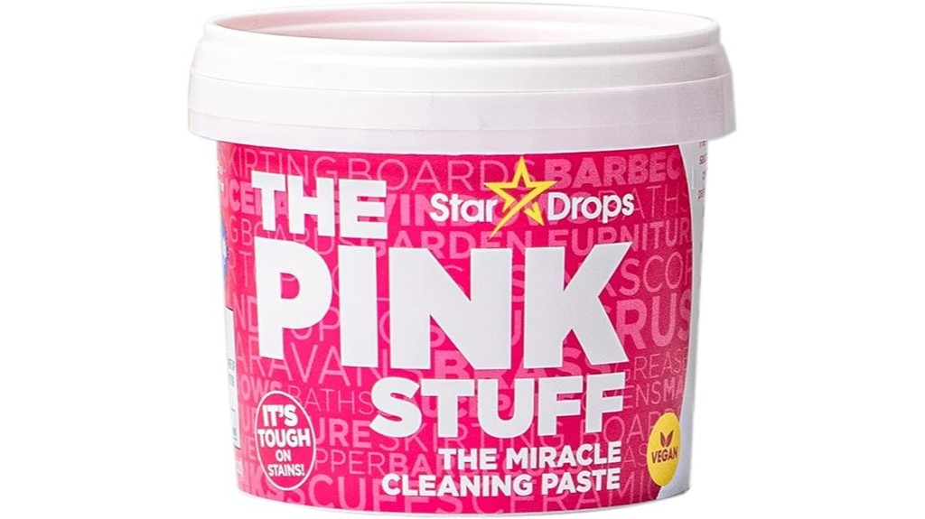 pink miracle cleaning paste