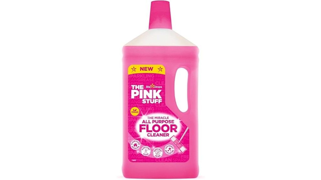 pink stardrops floor cleaner
