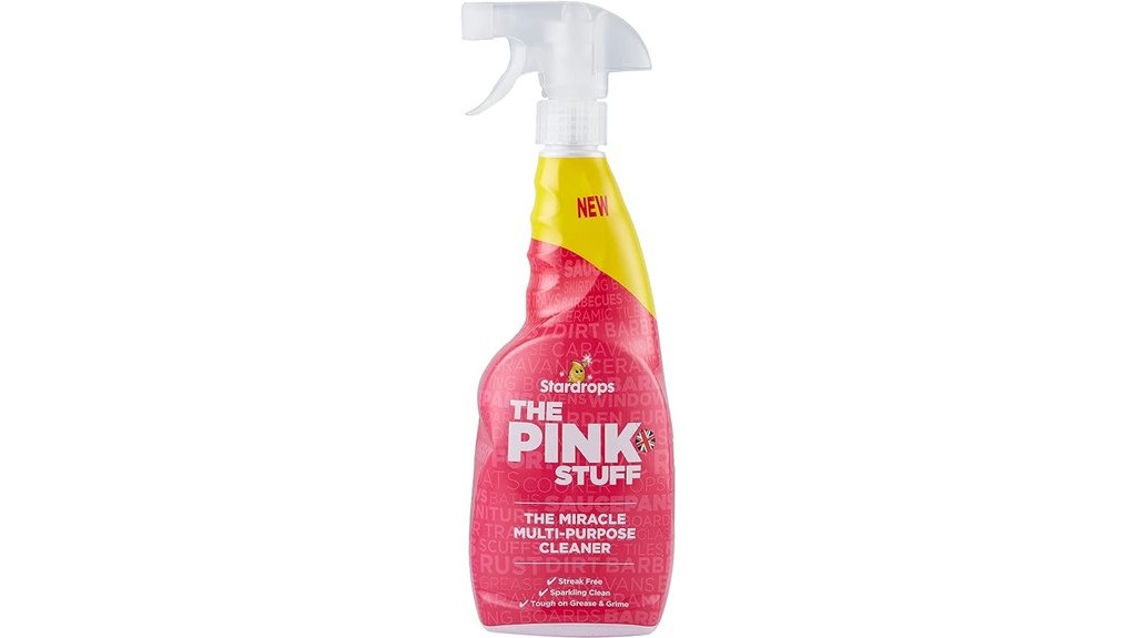 pink stuff cleaner bottle