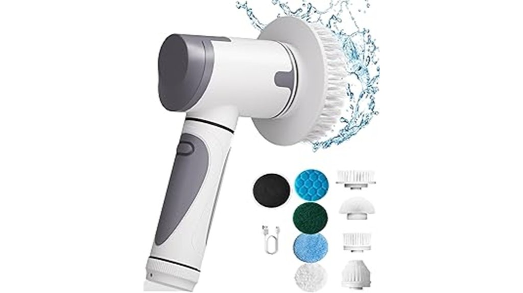 rechargeable waterproof cleaning tool