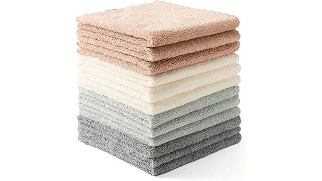reusable microfiber cleaning towels