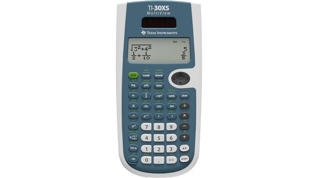 scientific calculator with multiview