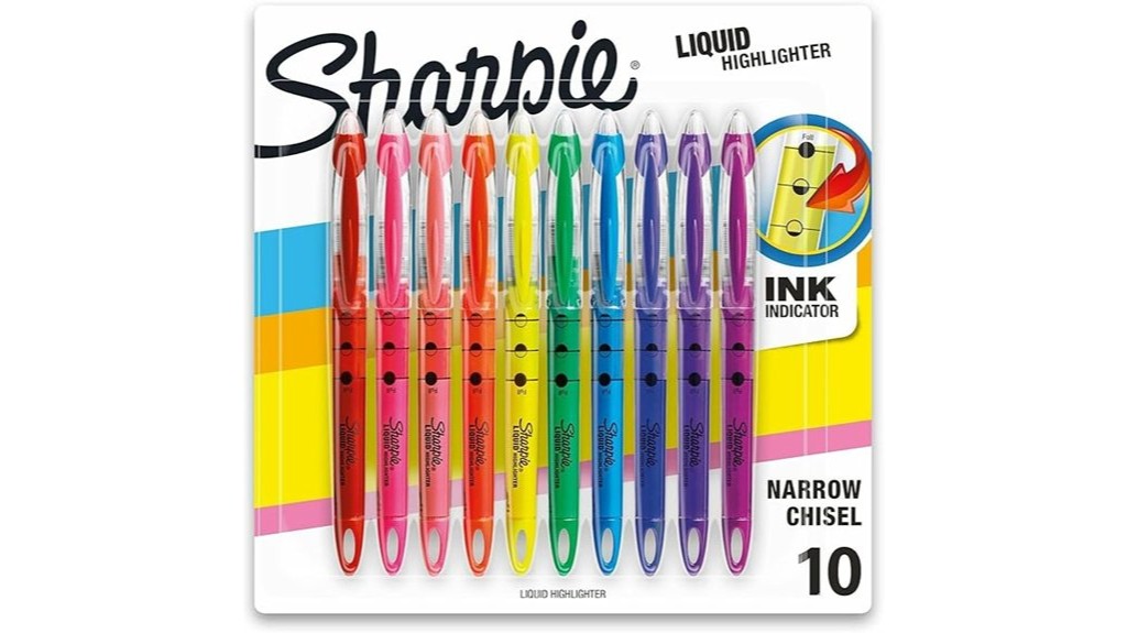 sharpie chisel tip highlighters