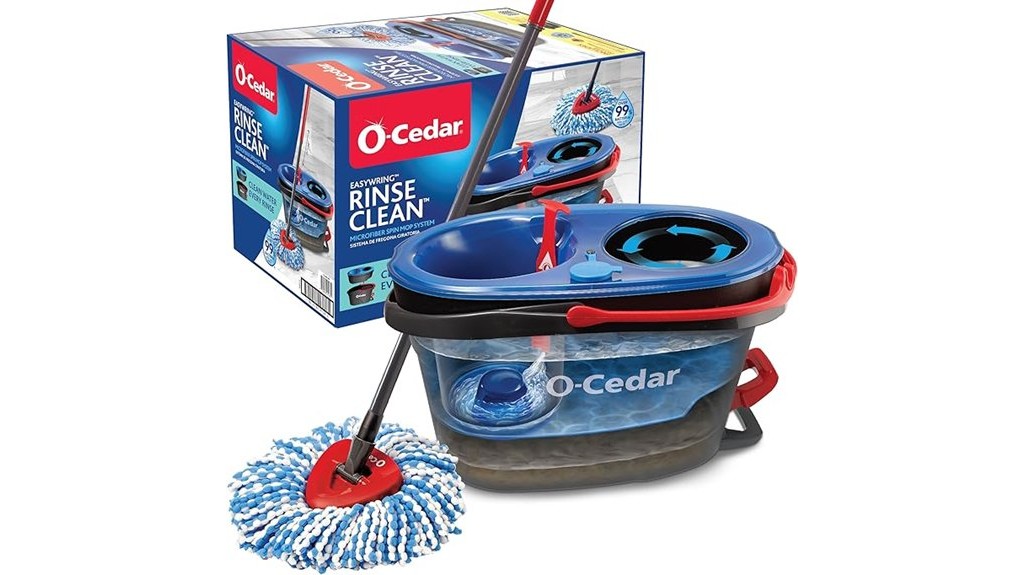 spin mop with bucket