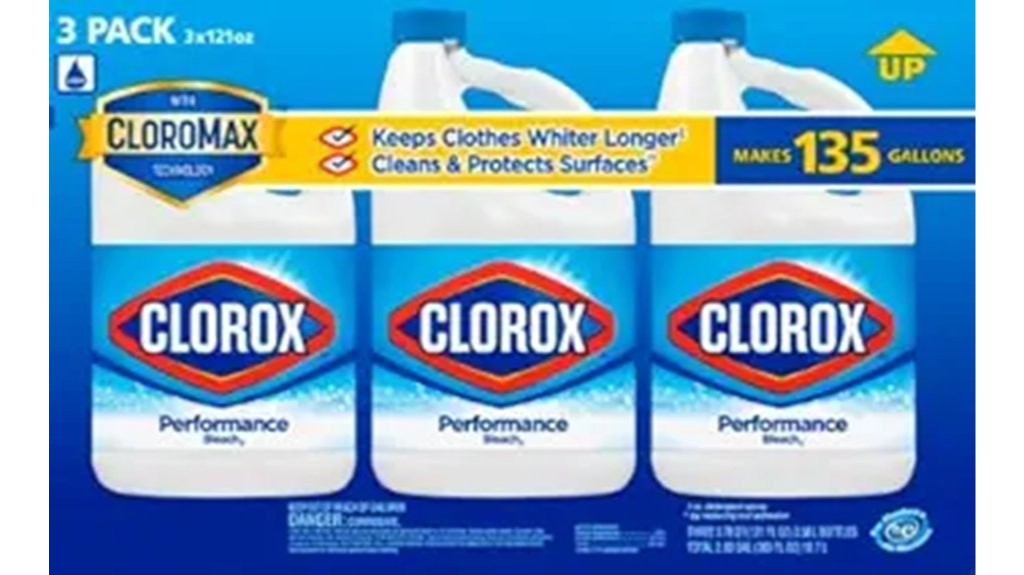 triple pack of large bleach