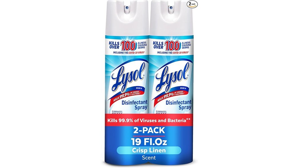 two pack lysol spray
