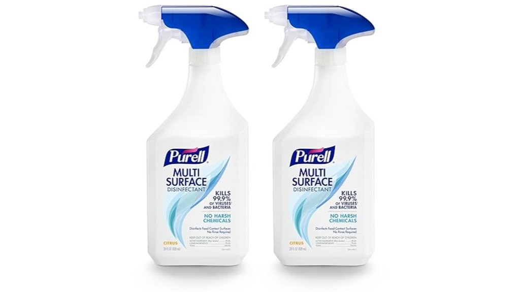 two pack multi surface spray