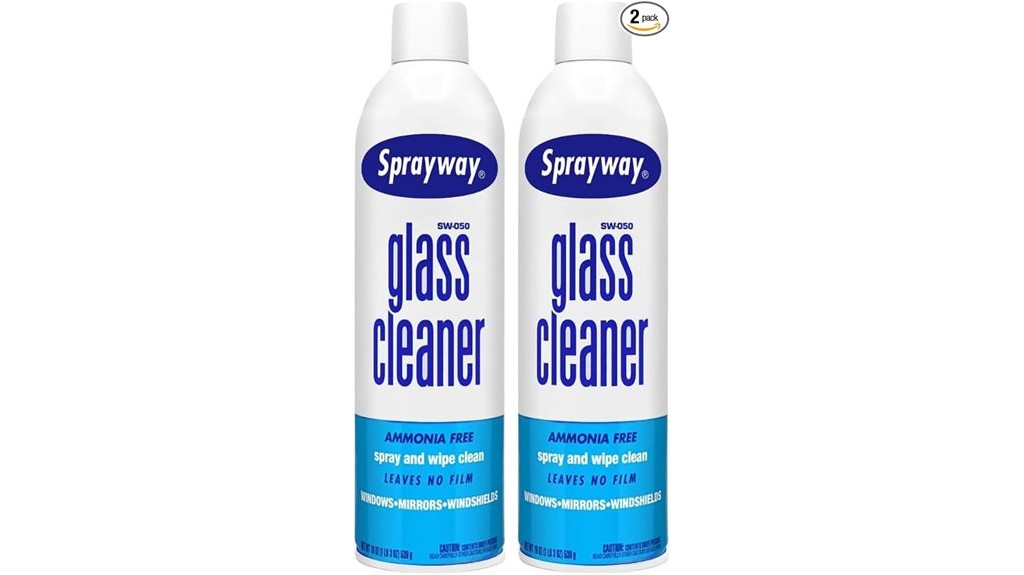 two pack spray glass cleaner