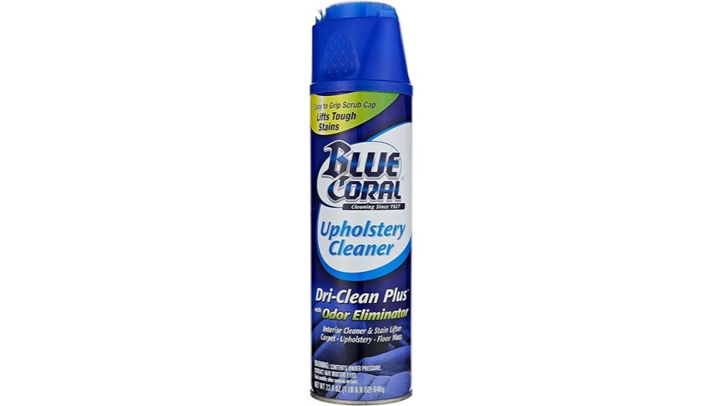 upholstery cleaner with odor