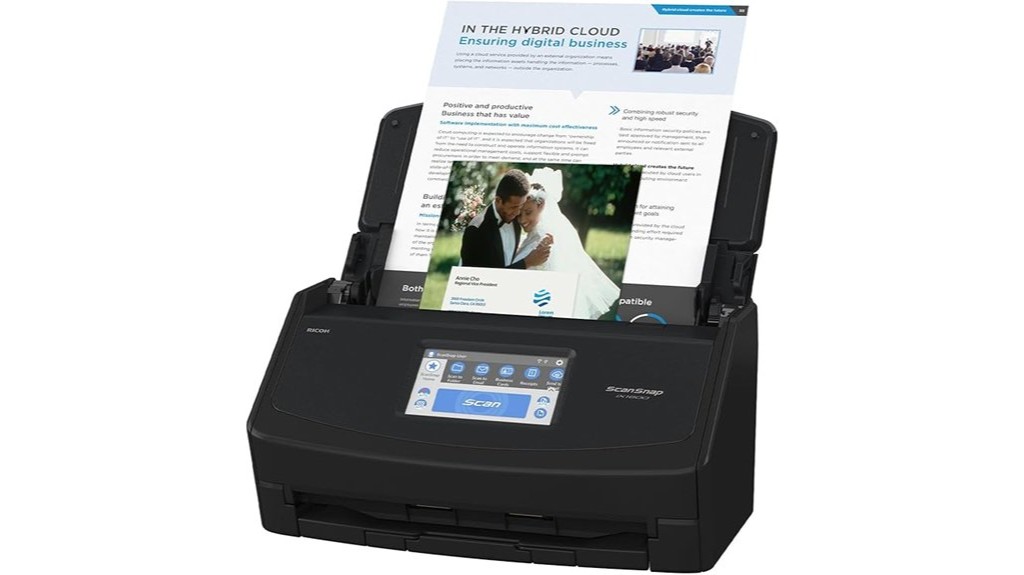 wireless document photo scanner