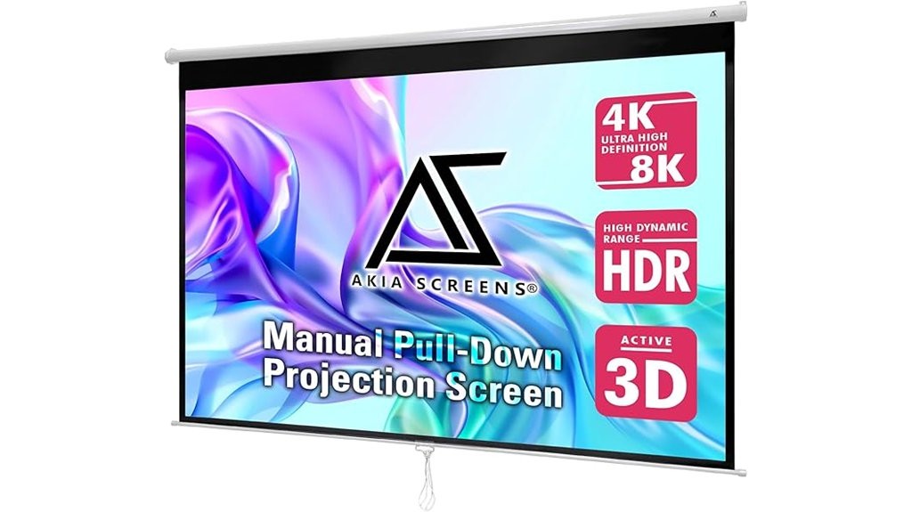 110 inch projector screen