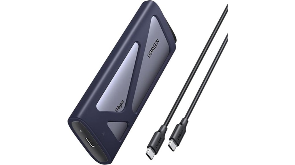 20gbps m 2 nvme sata ssd enclosure