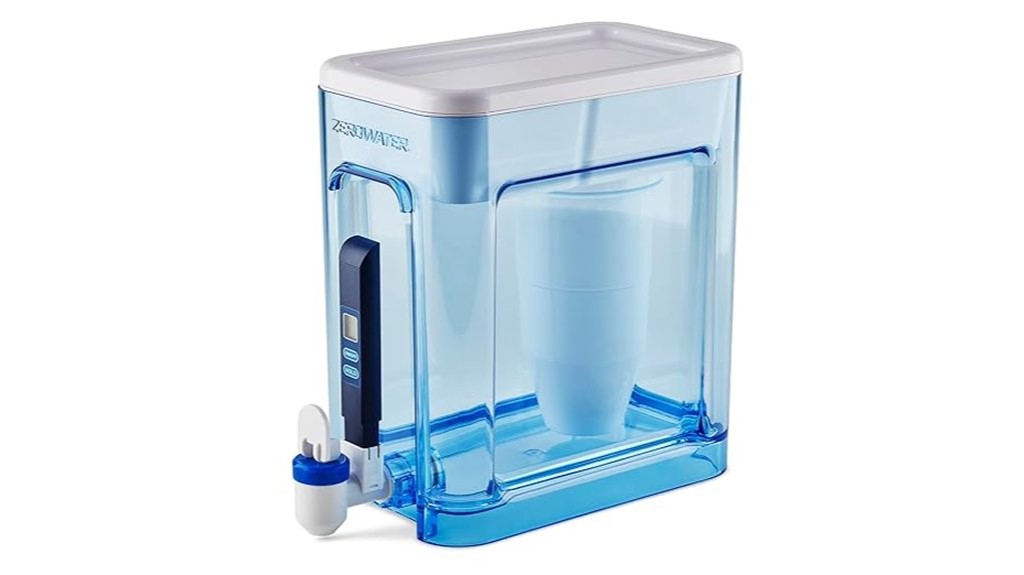 22 cup water filter dispenser