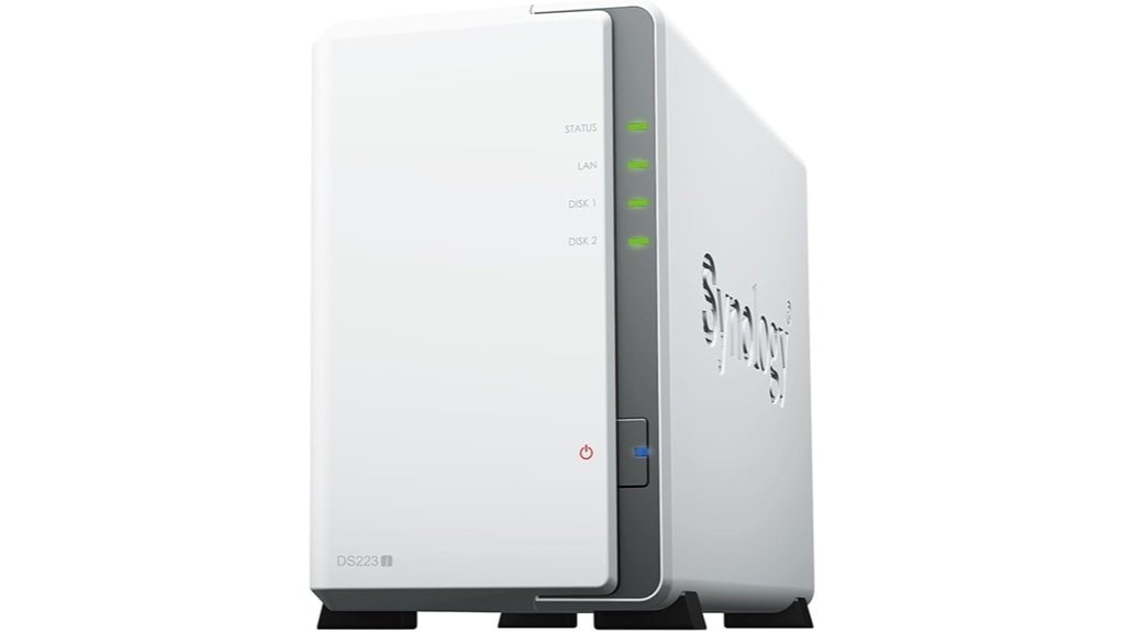 2 bay diskless nas appliance