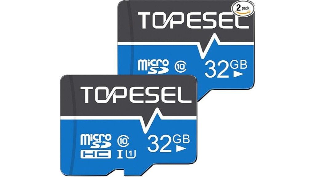 32gb micro sd card 2 pack