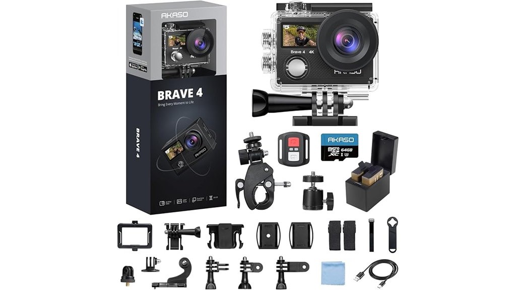 4k action camera accessories