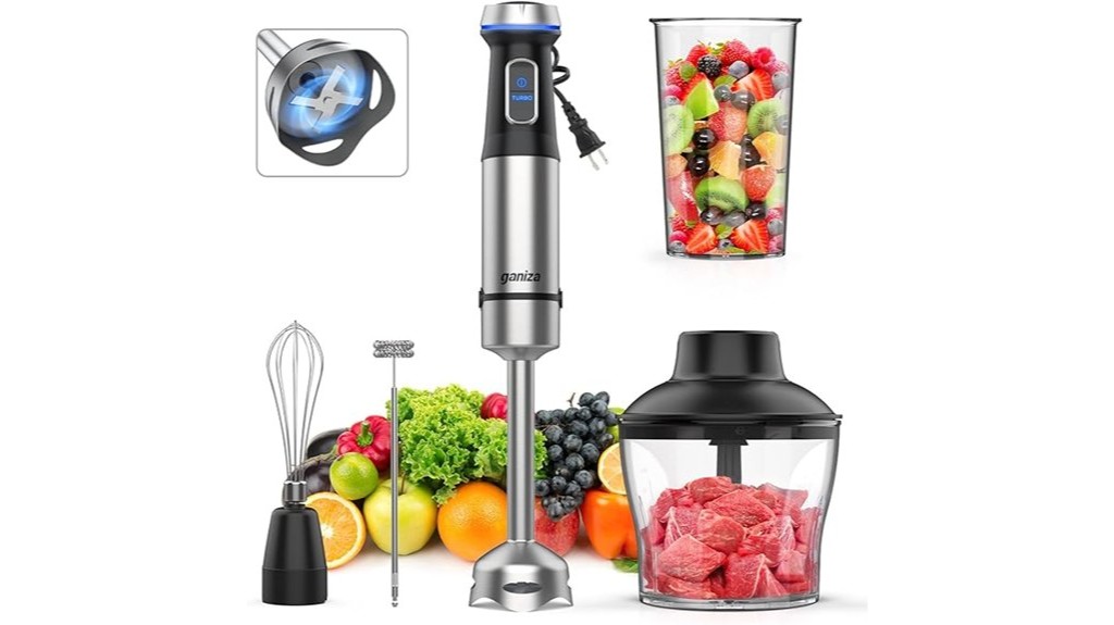 5 in 1 immersion hand blender