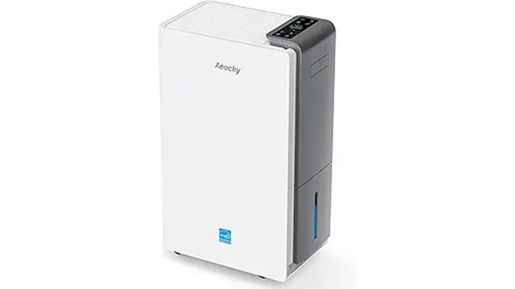 80 pint capacity dehumidifier
