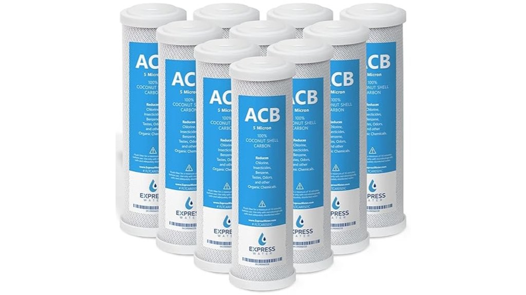 activated carbon water filter replacement