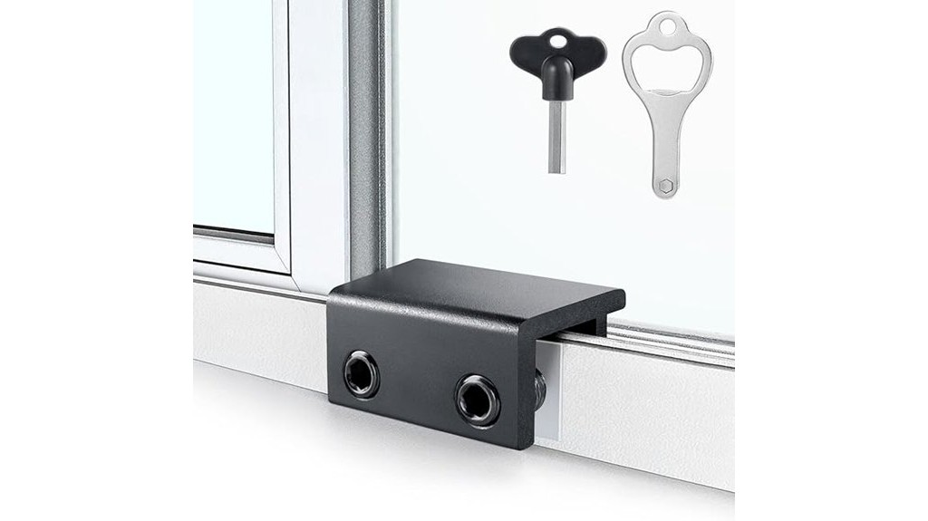 adjustable black window locks