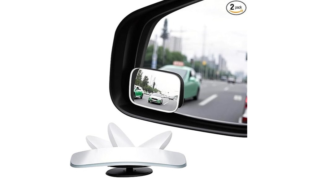 adjustable blind spot vehicle mirrors