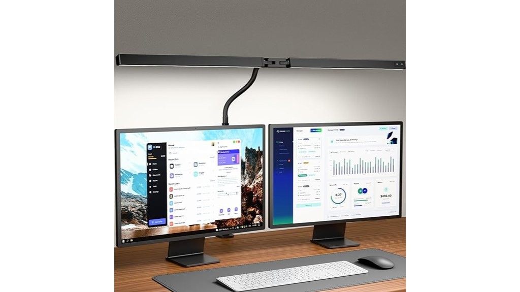 adjustable clamp desk lamp