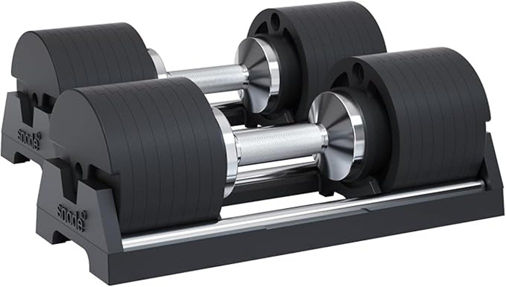 adjustable dumbbell exercise equipment