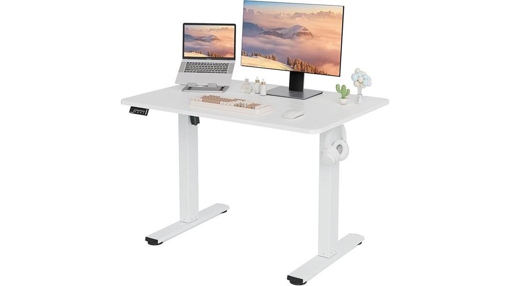adjustable electric height standing desk
