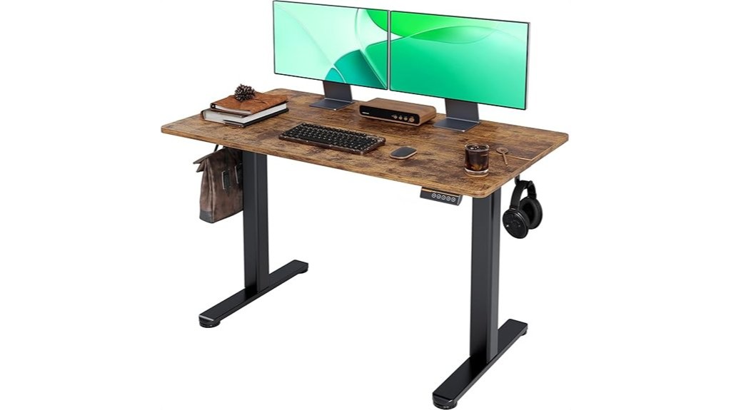 adjustable electric standing office desk
