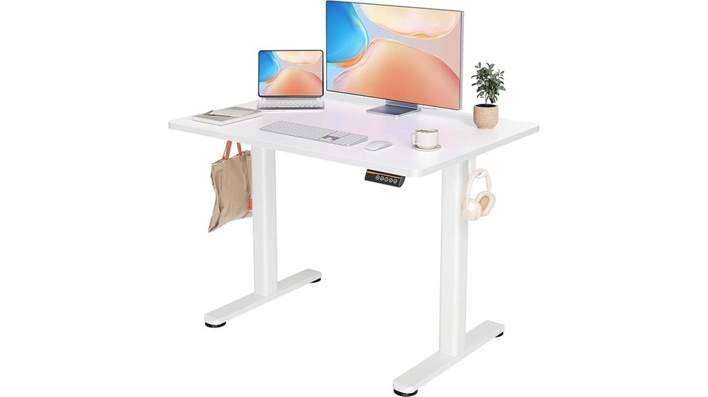 adjustable electric standing office desk