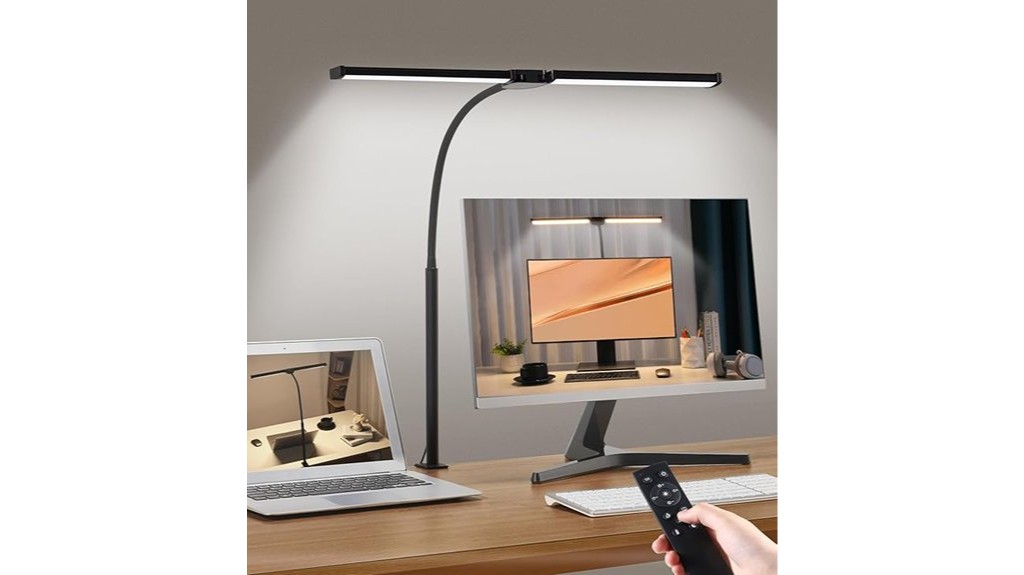 adjustable flexible gooseneck desk lamp